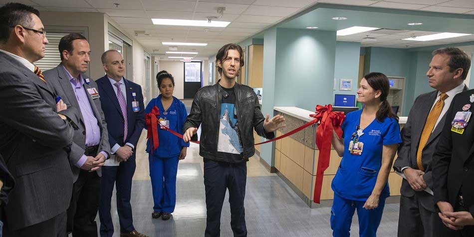 Imagine Dragons guitarist Wayne Sermon thanks hospital staff